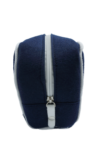 Felt Bag (Navy/White)