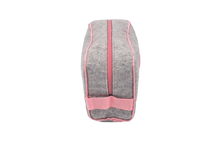 Load image into Gallery viewer, Felt Bag (Gray/Pink)
