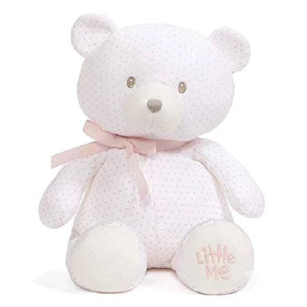 Polka Dot Teddy Bear (Pink)