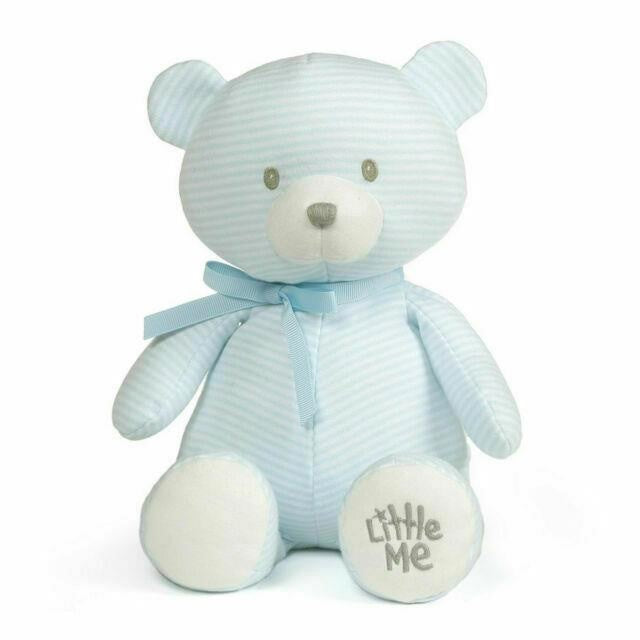 Striped Teddy Bear (Blue)