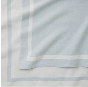 Reversible Tuxedo Blanket (Blue)